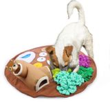 AFP Dig It Round Fluffy Mat with One Cute Toy