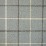 Luxury Fabric Mattress Cover L tartan grey