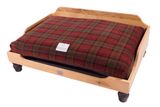 Wood Dog Bed L