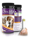 CheckUp Pet Diagnostic strips - 3 parameters (pH, nitrites, leukocytes), 50 pcs