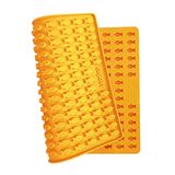 Set of 5 different baking mats + silicone scraper