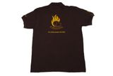 Firedog Polo Shirt Unisex brown S
