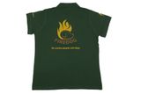 Firedog Polo Shirt Women bottle green XS