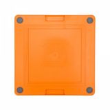 LickiMat® Tuff™ Soother™ 20 x 20 cm orange