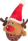 Trixie Xmas Reindeer with rattle 12 cm