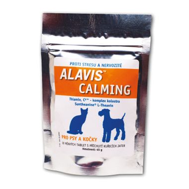 ALAVIS™ Calming for dogs and cats (soft tablets) 45 g / 30 tbl