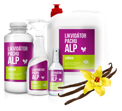 ALP Odour Liquidator for animal smells 1000 ml vanilla