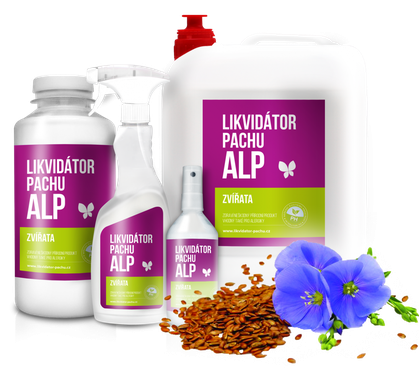 ALP Odour Liquidator for animal smells 500 ml flax