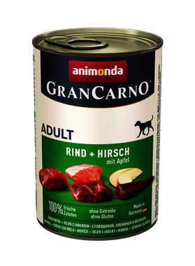 Animonda GranCarno Original Adult Beef + Venison with Apple 400 g
