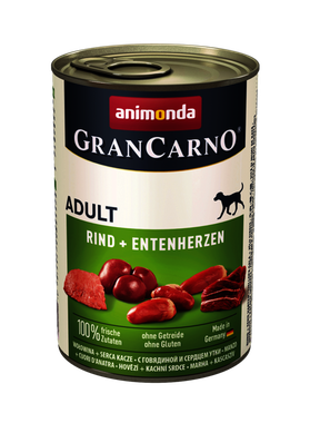Animonda GranCarno Original Adult Beef + Duck Hearts 400 g