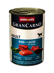 Animonda GranCarno Original Adult Beef + Salmon with Spinach 400 g
