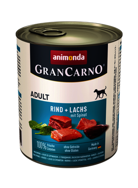 Animonda GranCarno Original Adult Beef + Salmon with Spinach 800 g