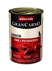 Animonda GranCarno Original Junior Beef + Turkey hearts 400 g