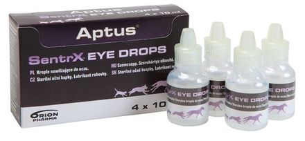 Aptus SENTRX eye drops 4 x 10 ml