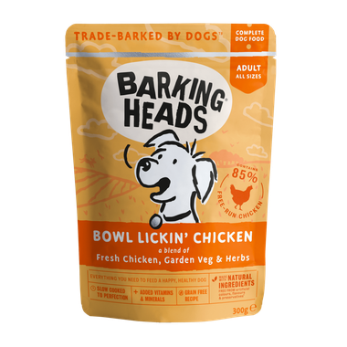 BARKING HEADS Bowl Lickin' Chicken 300 g