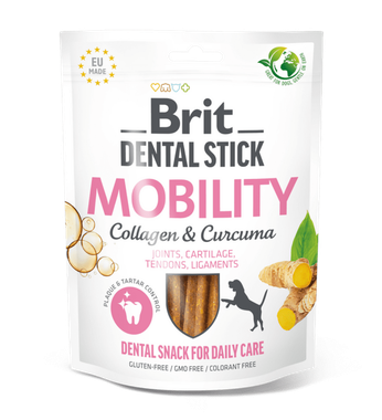 Brit Dental Stick Mobility with Curcuma & Collagen 7 pcs