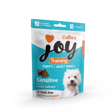 Calibra Joy Dog Training Sensitive Puppy&Adult S Salmon 150 g