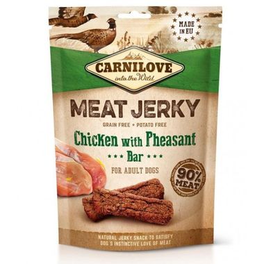 Carnilove Jerky Chicken with Pheasant Bar 100 g