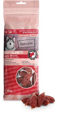 Chewies Beef Salametti Beef and heart 80 g