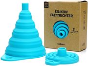 Collory Foldable silicone funnel (set of 2) turquoise