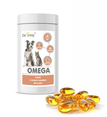 Dromy Omega-3 EPA a DHA 100 tablets