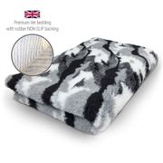DRYBED Premium Vet Bed Army camouflage 100 x 75 cm