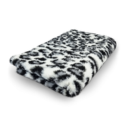 DRYBED Premium Vet Bed Leopard grey 100 x 75 cm