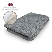 DRYBED Premium Vet Bed Mottled dark grey 100 x 75 cm