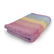 DRYBED Premium Vet Bed Rainbow pink 100 x 75 cm