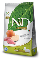 Farmina N&D dog PRIME GF Adult Mini Boar & apple 0,8 kg