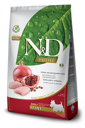 Farmina N&D dog PRIME GF Adult Mini Chicken & pomegranate 0,8 kg