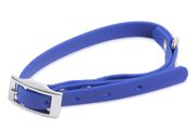 Firedog BioThane collar Basic 13 mm 30-38 cm blue