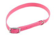 Firedog BioThane collar Basic 19 mm 35-43 cm pink