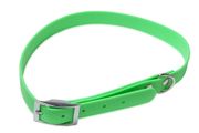 Firedog BioThane collar Basic 19 mm 50-58 cm light green