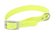 Firedog BioThane collar Basic 25 mm 35-43 cm neon yellow