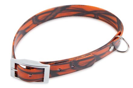 Firedog BioThane collar Basic 25 mm 40-48 cm camo orange