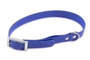 Firedog BioThane collar Basic 25 mm 40-48 cm blue
