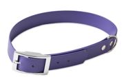 Firedog BioThane collar Basic 25 mm 60-68 cm violet