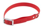 Firedog BioThane collar Basic 25 mm 65-73 cm red