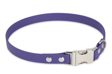 Firedog BioThane collar Clip 19 mm 35 cm violet