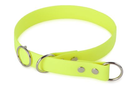 Firedog BioThane collar Sport 25 mm 60 cm neon yellow