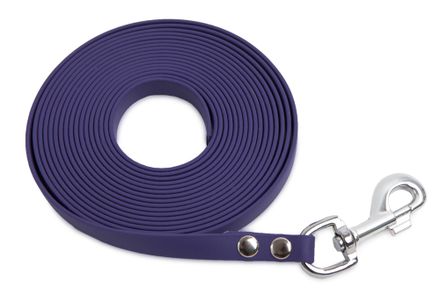 Firedog BioThane Tracking leash 13 mm 13 m violet