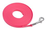 Firedog BioThane Tracking leash 13 mm 7,5 m pink