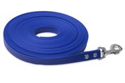 Firedog BioThane Tracking leash 19 mm 10 m blue
