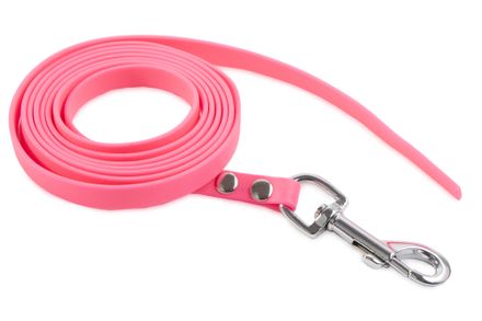 Firedog BioThane Dog leash 13 mm 2 m without handle pink