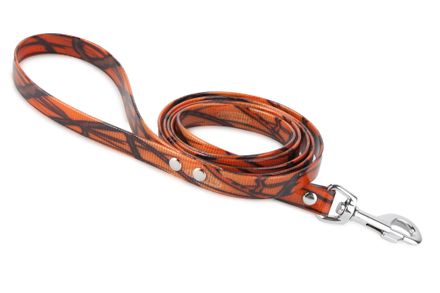 Firedog BioThane Dog leash 19 mm 2 m with handle camo orange