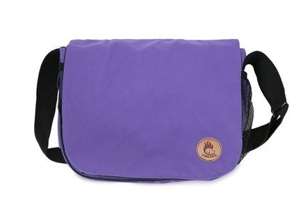 Firedog Dummy bag L canvas purple