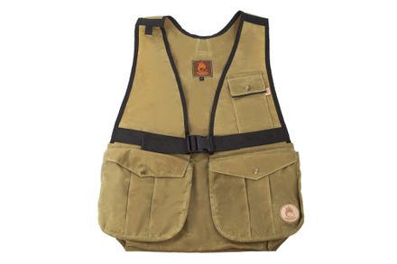Firedog Waxed cotton Dummy vest Hunter XL light khaki