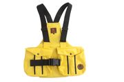 Firedog Dummy vest Trainer L yellow with plastic buckle