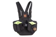 Firedog Dummy vest Trainer for children 122-128 black/neon green